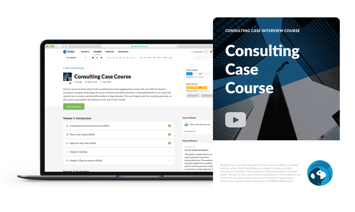 Consulting Case Study Course